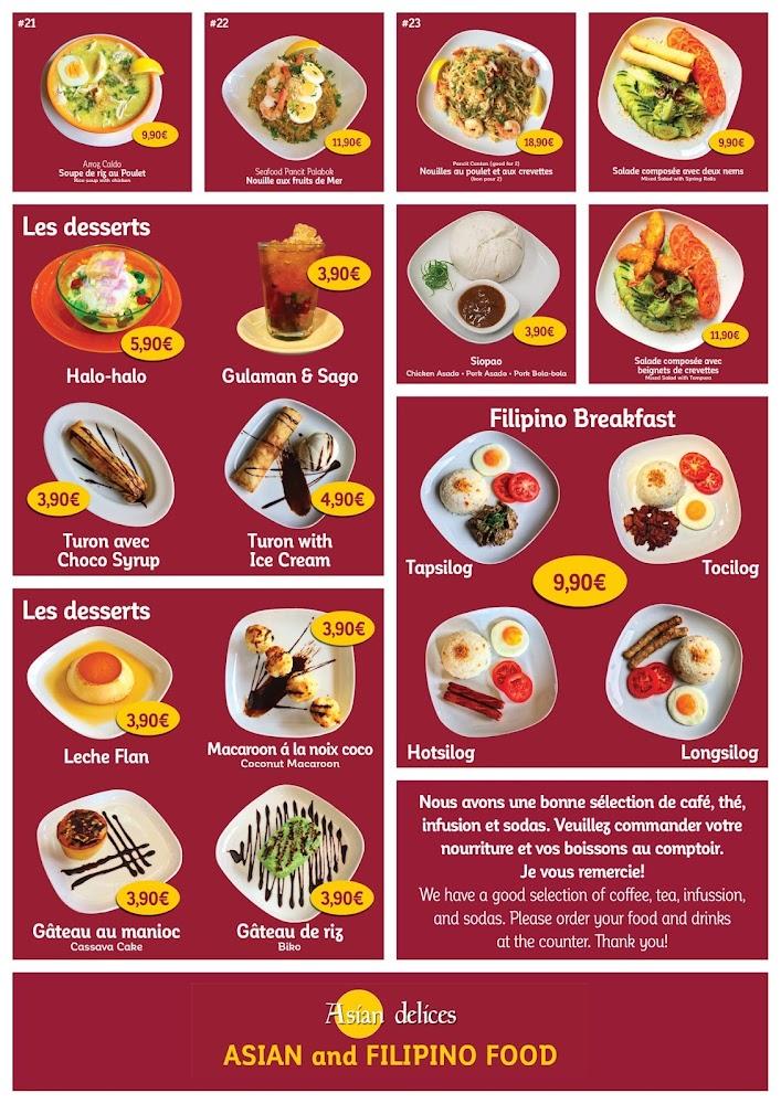 Asian Delices Food - Menu Image 2